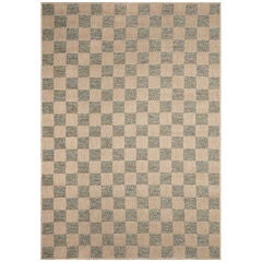 Roma Checkerboard Indoor/Outdoor Area Rug Cool