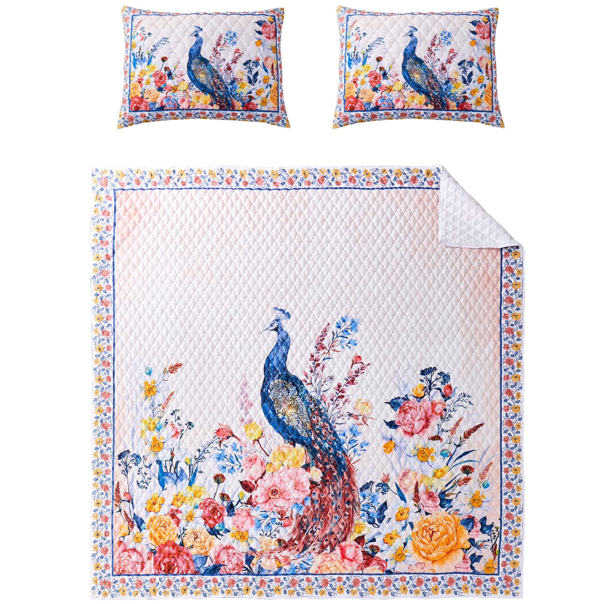 Huntington Finely Stitched Quilt Set, GOLD, alternate image number 2