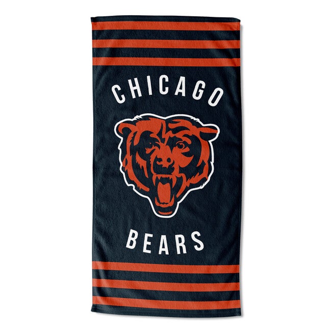 Bears Stripes Beach Towel, MULTI, hi-res image number 0