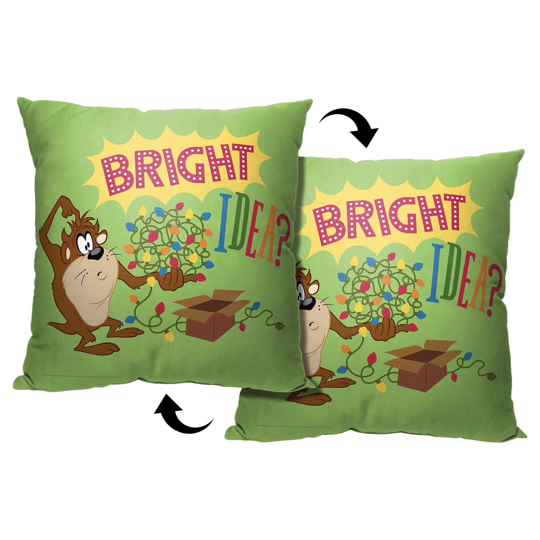 Wb Looney Tunesbright Idea 18X18 Printed Throw Pillow, O, hi-res image number 0