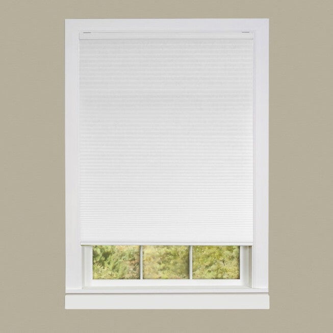 Cordless Honeycomb Cellular Pleated Shade, WHITE, hi-res image number 0