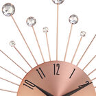 Set Of 2 Copper Metal Glam Wall Clock, , alternate image number null