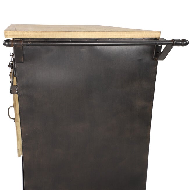 Black Industrial Metal Wine Storage, 34 x 41, , alternate image number 4