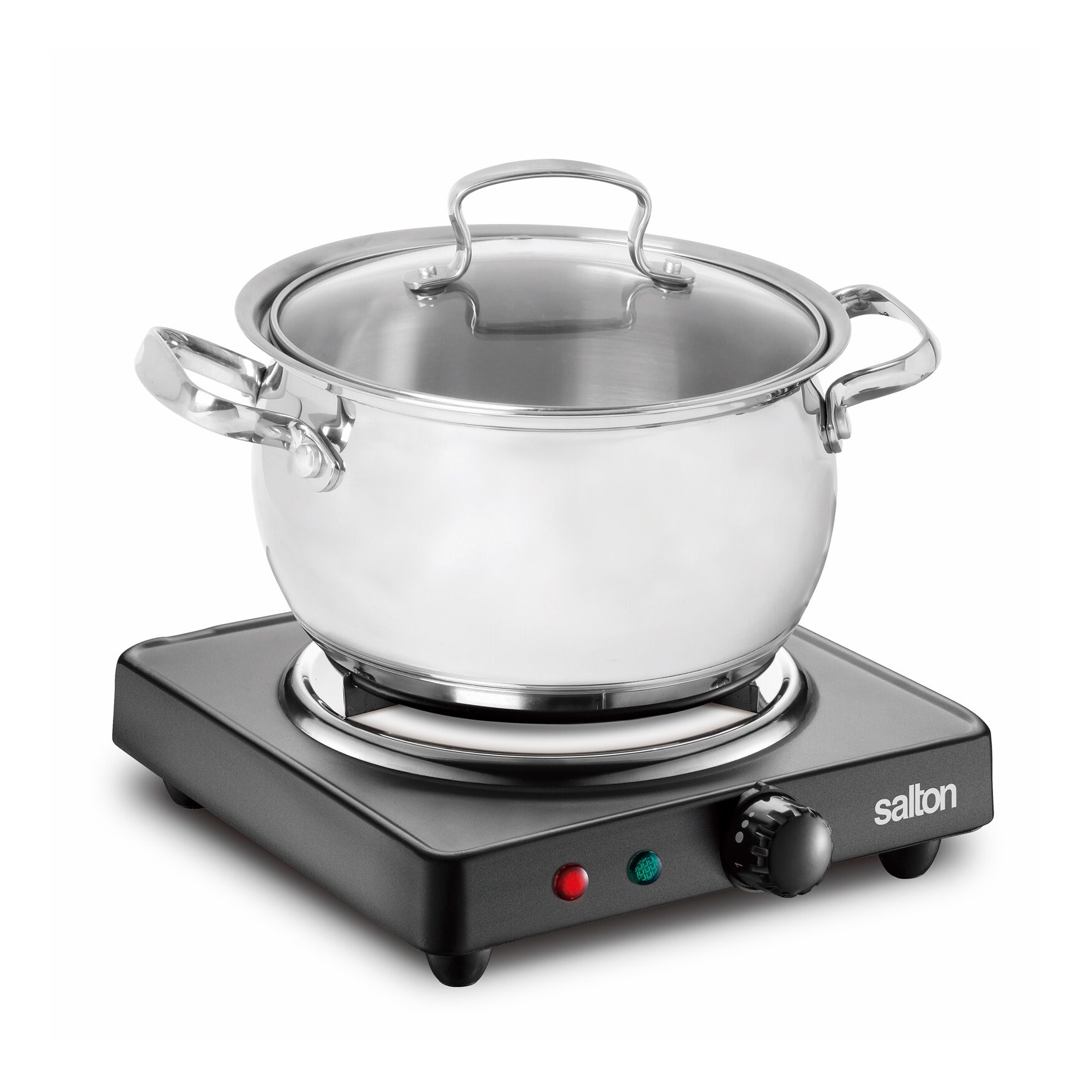 Portable Cooktop - Single Burner Black, , alternate image number 6