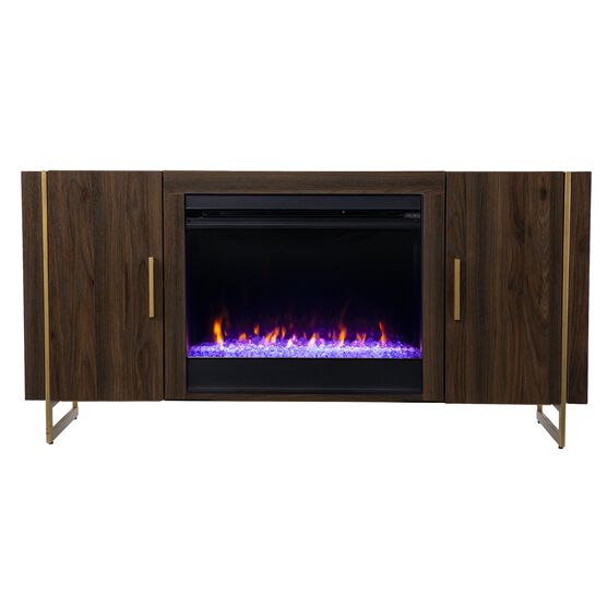 Dashton Color Changing Fireplace W Media Storage, , on-hover image number null