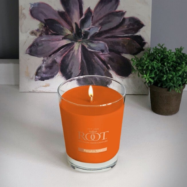 Large Veriglass Pumpkin Spice Jar Candle, , on-hover image number 1