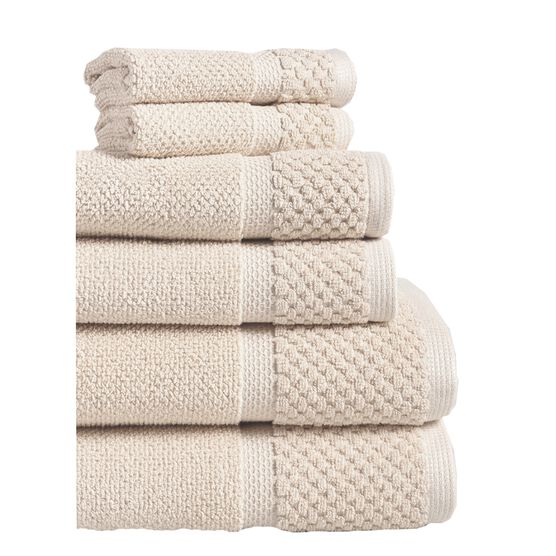 Diplomat 6 Pc Towel Set 6 Pc Towel Set, SEEDLING, hi-res image number null