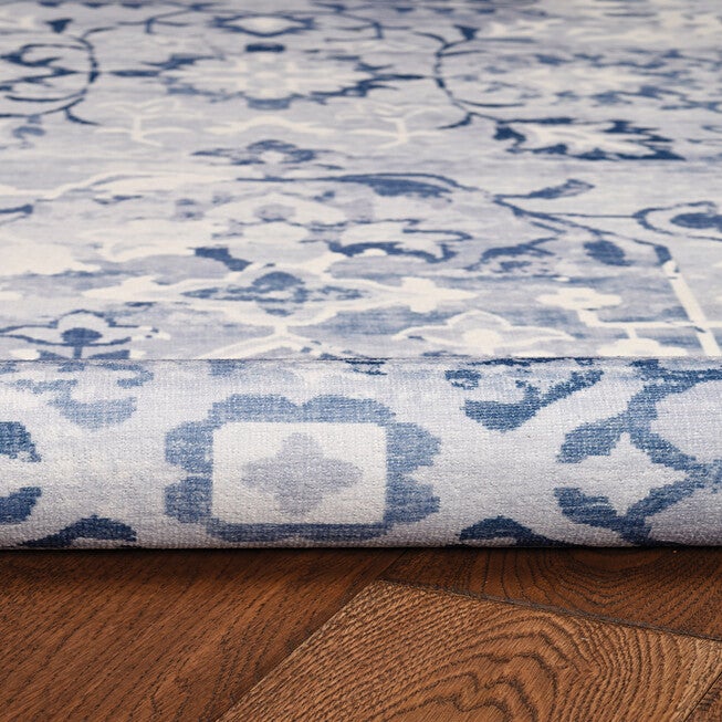 Washable Harris Grey/Ivory Rug, , alternate image number 3