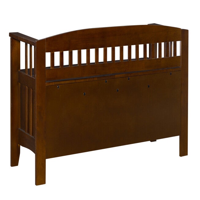 Split Seat Storage Bench, , on-hover image number 1