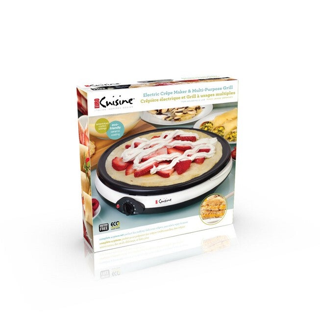 Euro Cuisine 12" Electric Crepe Maker, , alternate image number null