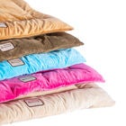 Pet Bed Mat, Dog Crate Soft Pad With Poly Fill Cushion, Medium Earth Brown, , alternate image number null