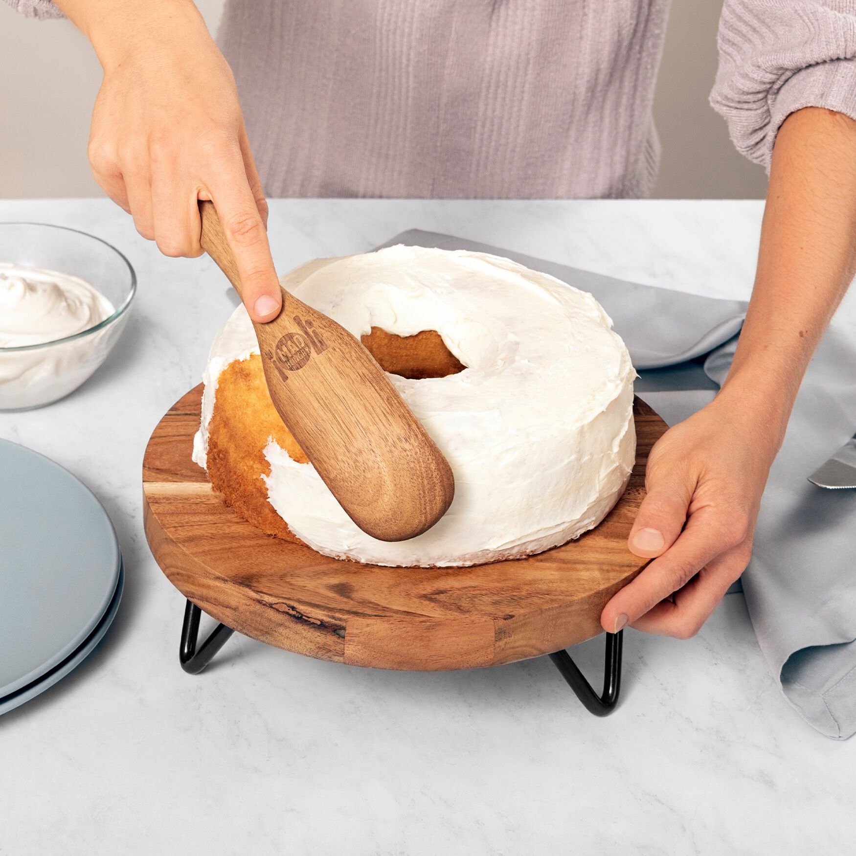 4-Piece Acacia Spurtle Set, , alternate image number 7