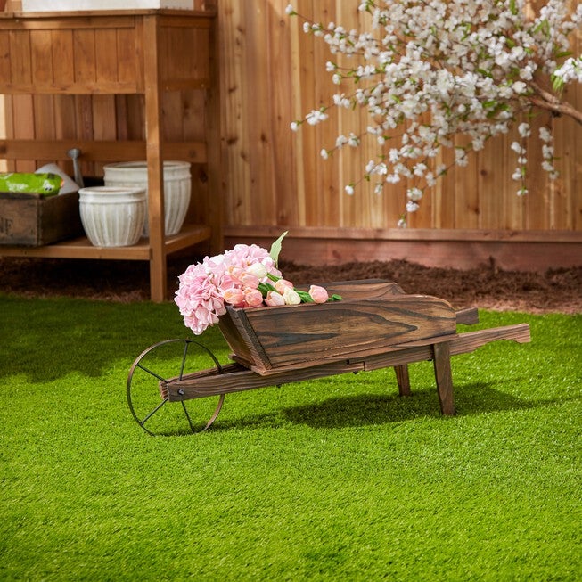 Country Flower Cart Planter, , alternate image number 5