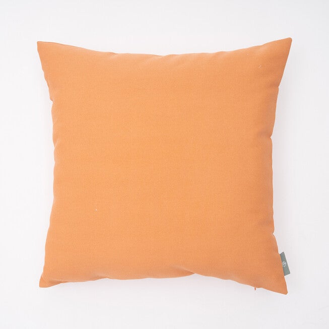 Tristin Solids Indoor/Outdoor Square Pillow, TOASTED NUT, hi-res image number 0