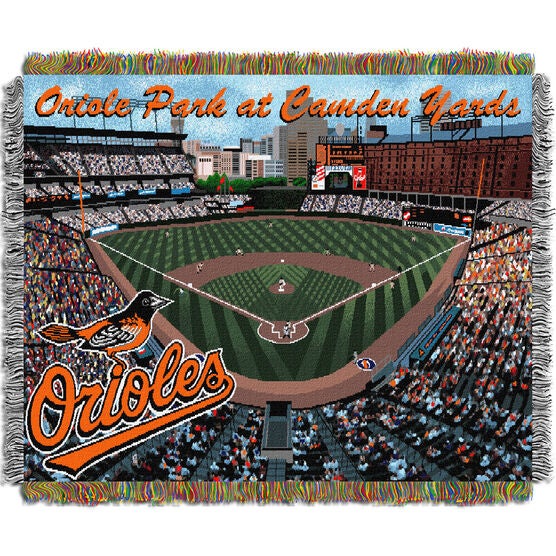 Orioles Camden Yards Stadium Throw, MULTI, hi-res image number null