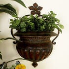 Dark Brown Iron Traditional Planter, , alternate image number null