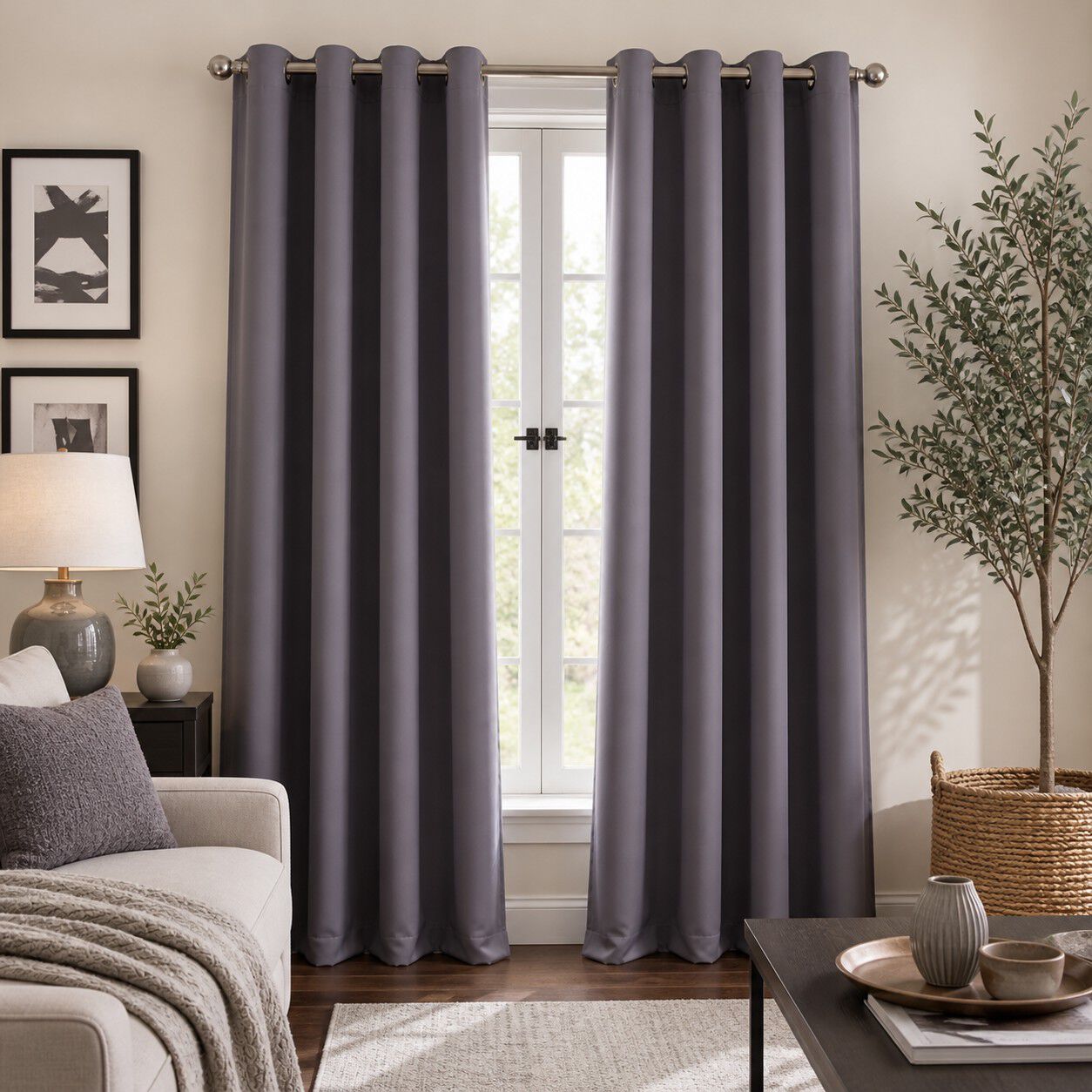 BH Studio Room-Darkening Grommet Panel
