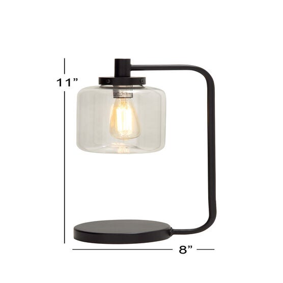 Black Metal Traditional Table Lamp, , alternate image number null
