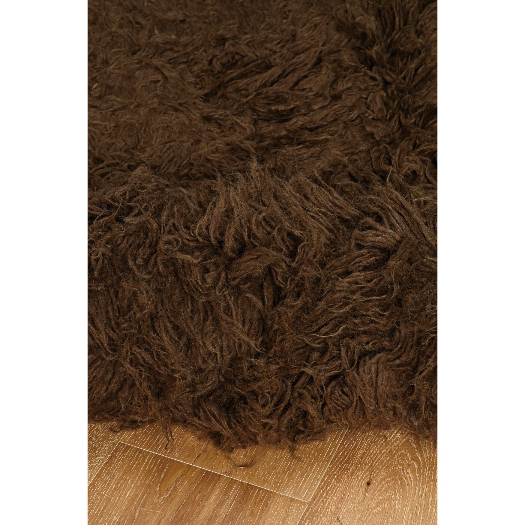 Flokati Cocoa Rug, , alternate image number 2