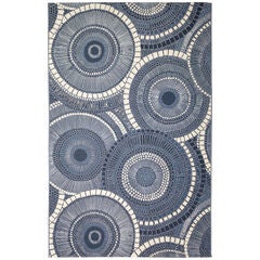 Liora Manne Marina Circles Indoor/Outdoor Area Rug Azure 6