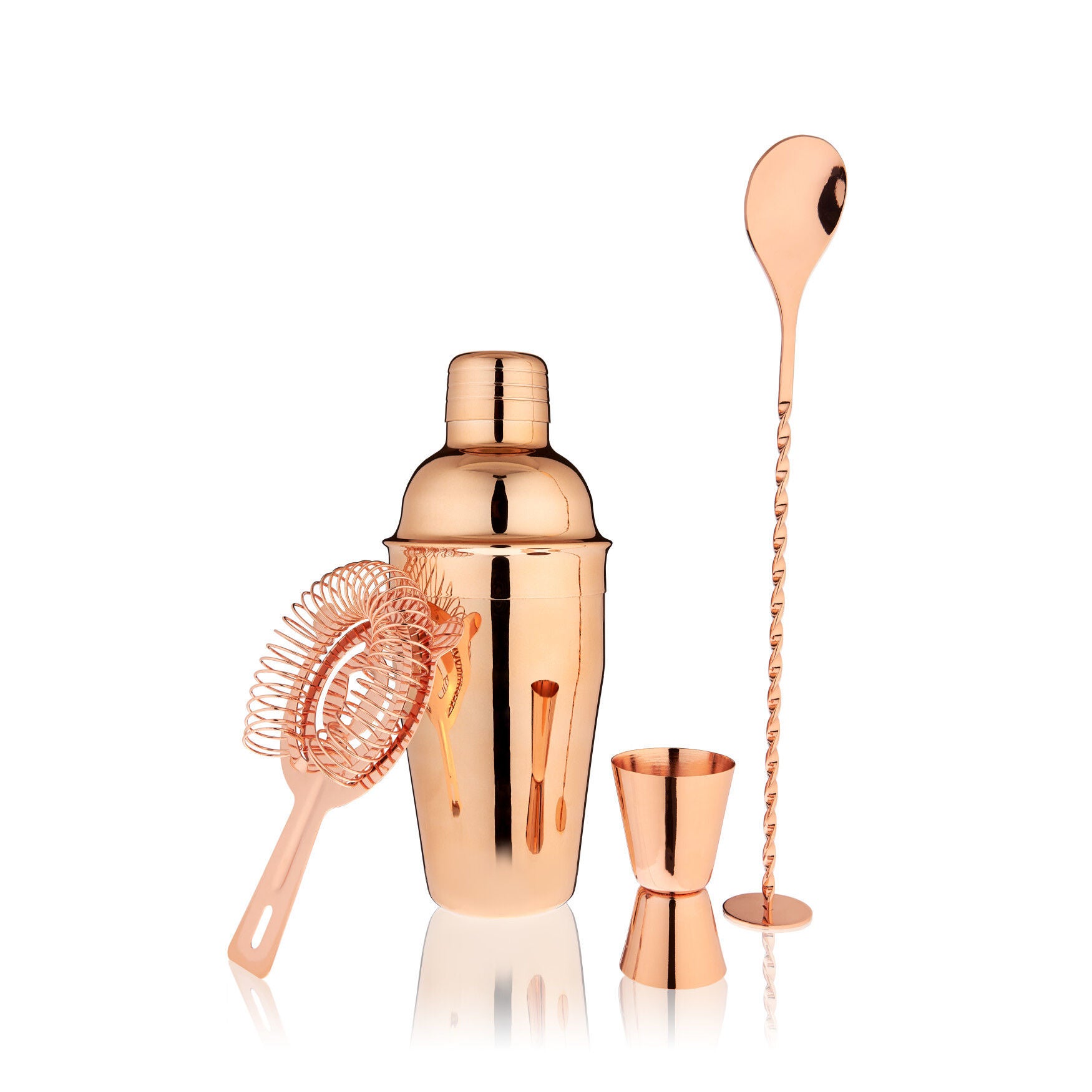 Copper Barware Set By True, COPPER, hi-res image number 0