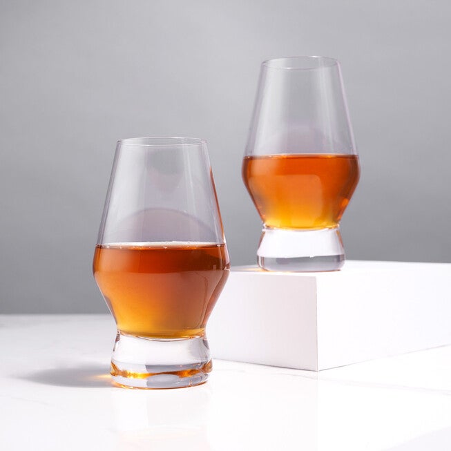 Footed Crystal Scotch Glasses, , on-hover image number null
