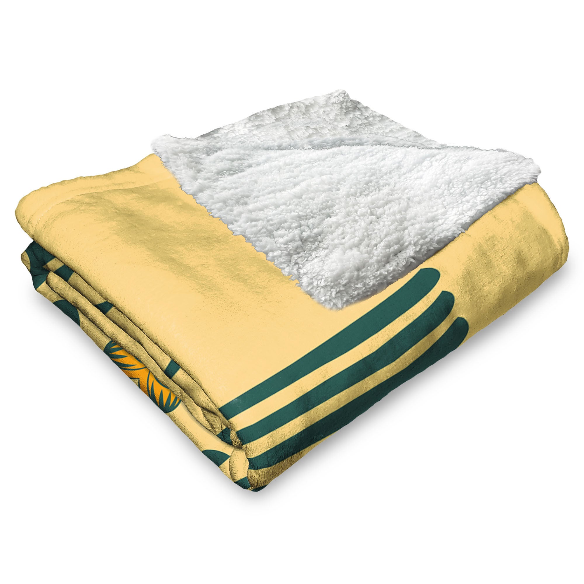 Nickelodeon Garfield Where's the TV Silk Touch Sherpa Throw Blanket 50x60 Inches, YELLOW, alternate image number 3