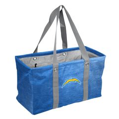 La Chargers Shield Crosshatch Picnic Caddy Bags