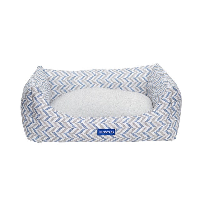 Waikiki Eco-Fabric Bolster Dog Bed, MULTI, hi-res image number null