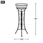 Curlicue Single Plant Stand, , alternate image number null
