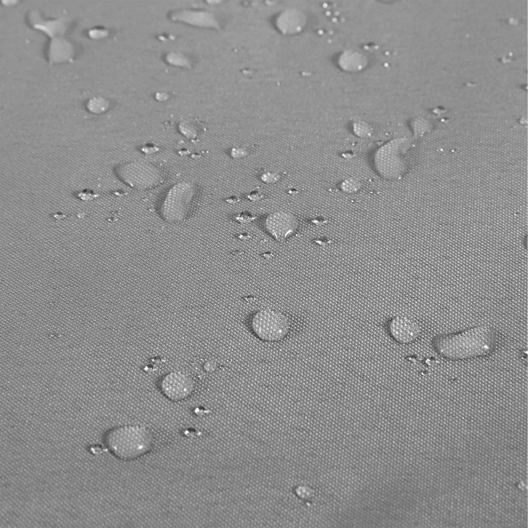 Dobby Waffle Shower Curtain with Snap-in Liner, Hooks included, GRAY, alternate image number 7