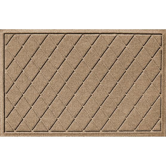 Aqua Shield® Argyle Door Mat 2'x3', CAMEL, hi-res image number null