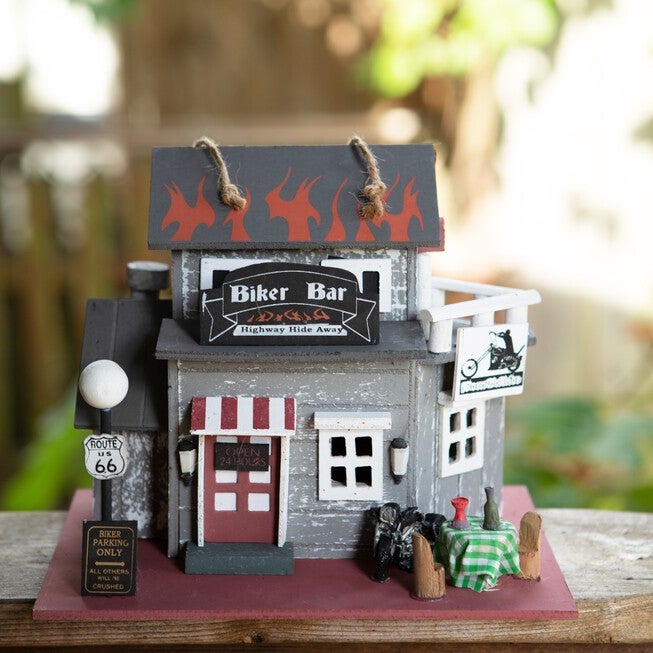Route 66 Biker Bar Birdhouse, , alternate image number null