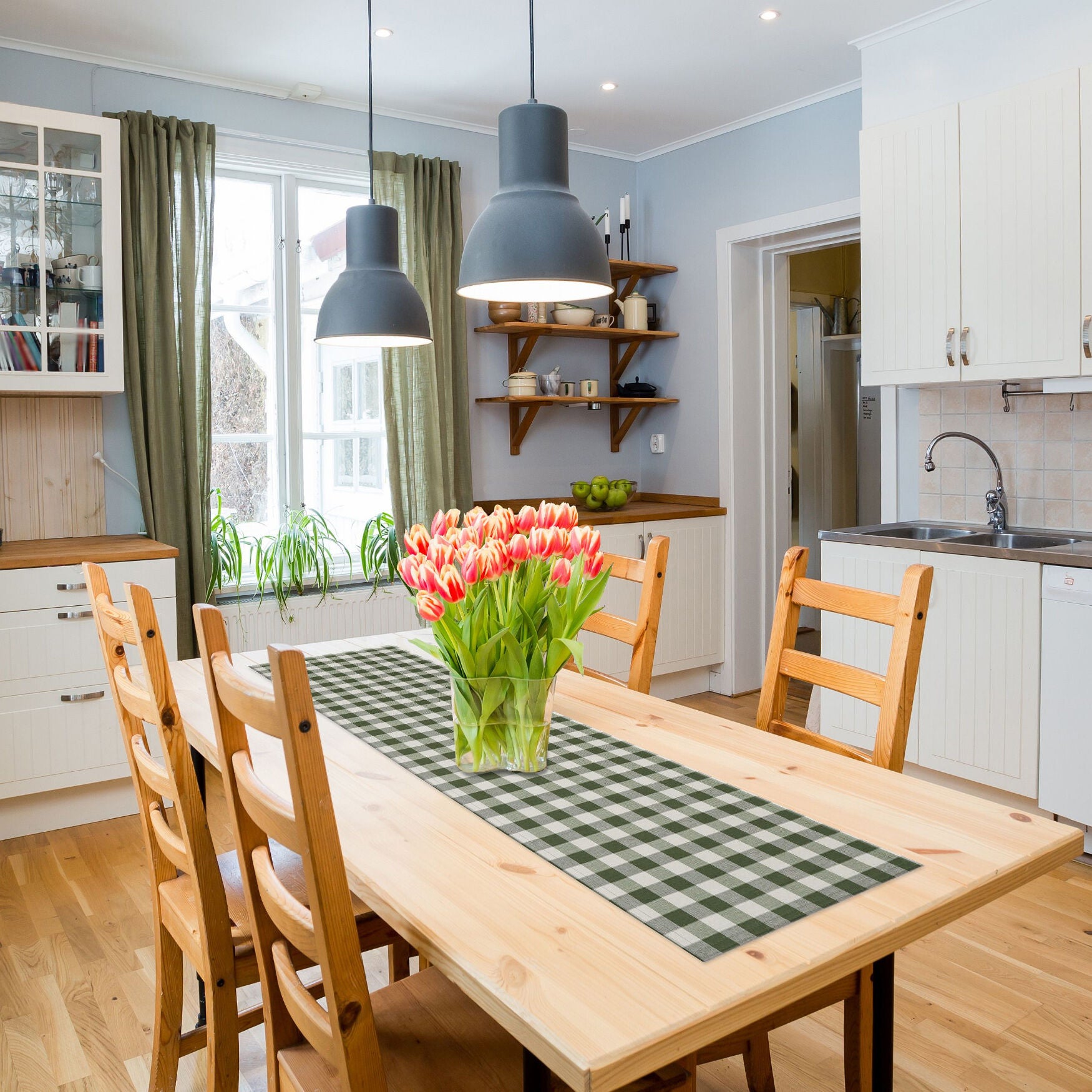 Buffalo Check Table Runner - 13-in x 48-in, , alternate image number 17