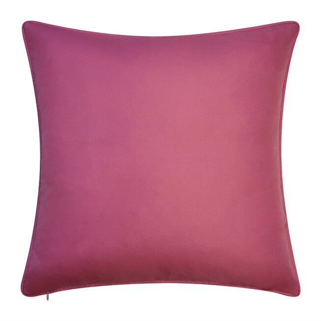 Edie @ Home Indoor/Outdoor Abstract Allover Butterfly Wings Decorative Throw Pillow 20X20, Black Magenta Multi, , alternate image number 5