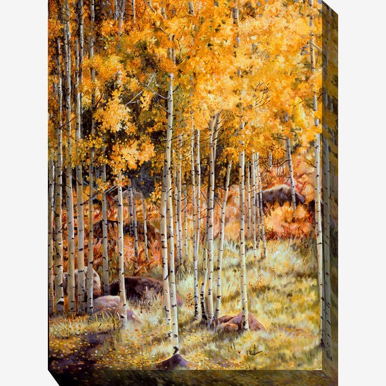 Hidden Gold Wall Art, ORANGE, hi-res image number null