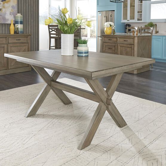 Mountain Lodge Gray Table, Dining, GRAY, hi-res image number null
