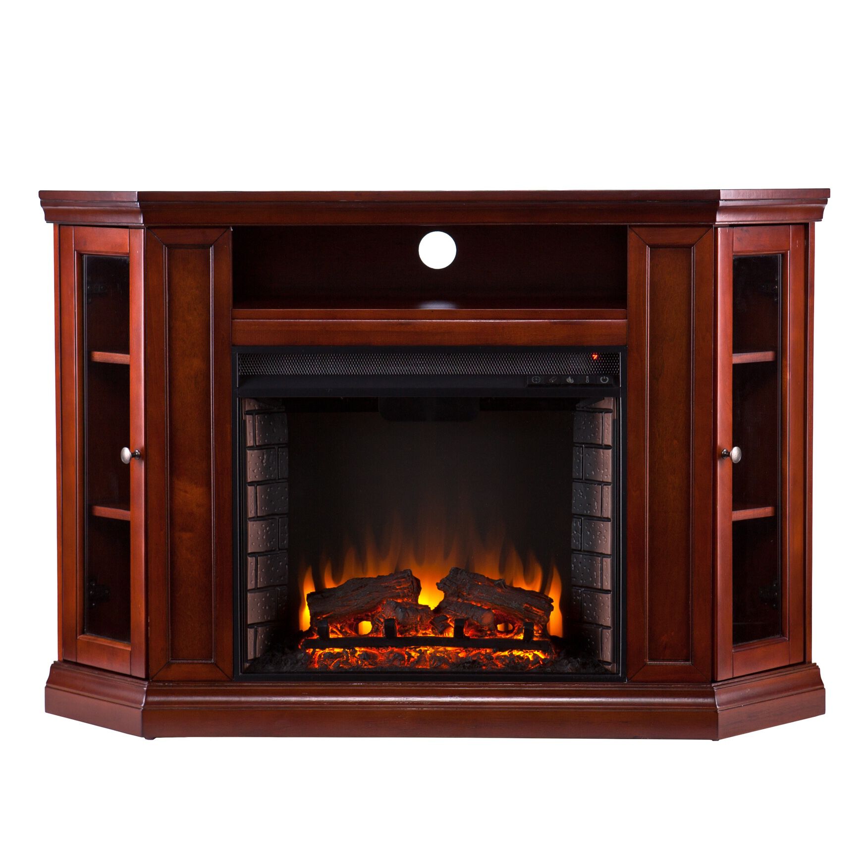 Claremont Convertible Media Electric Fireplace, , alternate image number 2