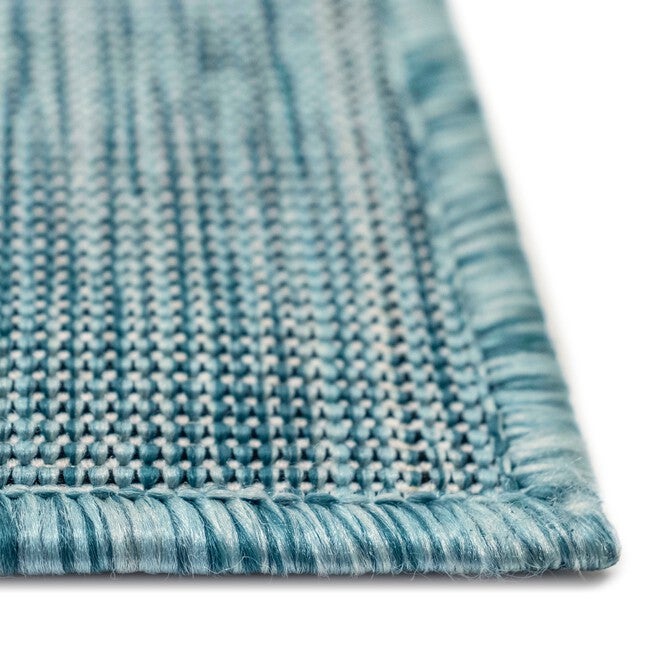 Liora Manne Carmel Seaturtles Indoor/Outdoor Rug Aqua 23 inchesX7 feet 6 inches, , alternate image number 6