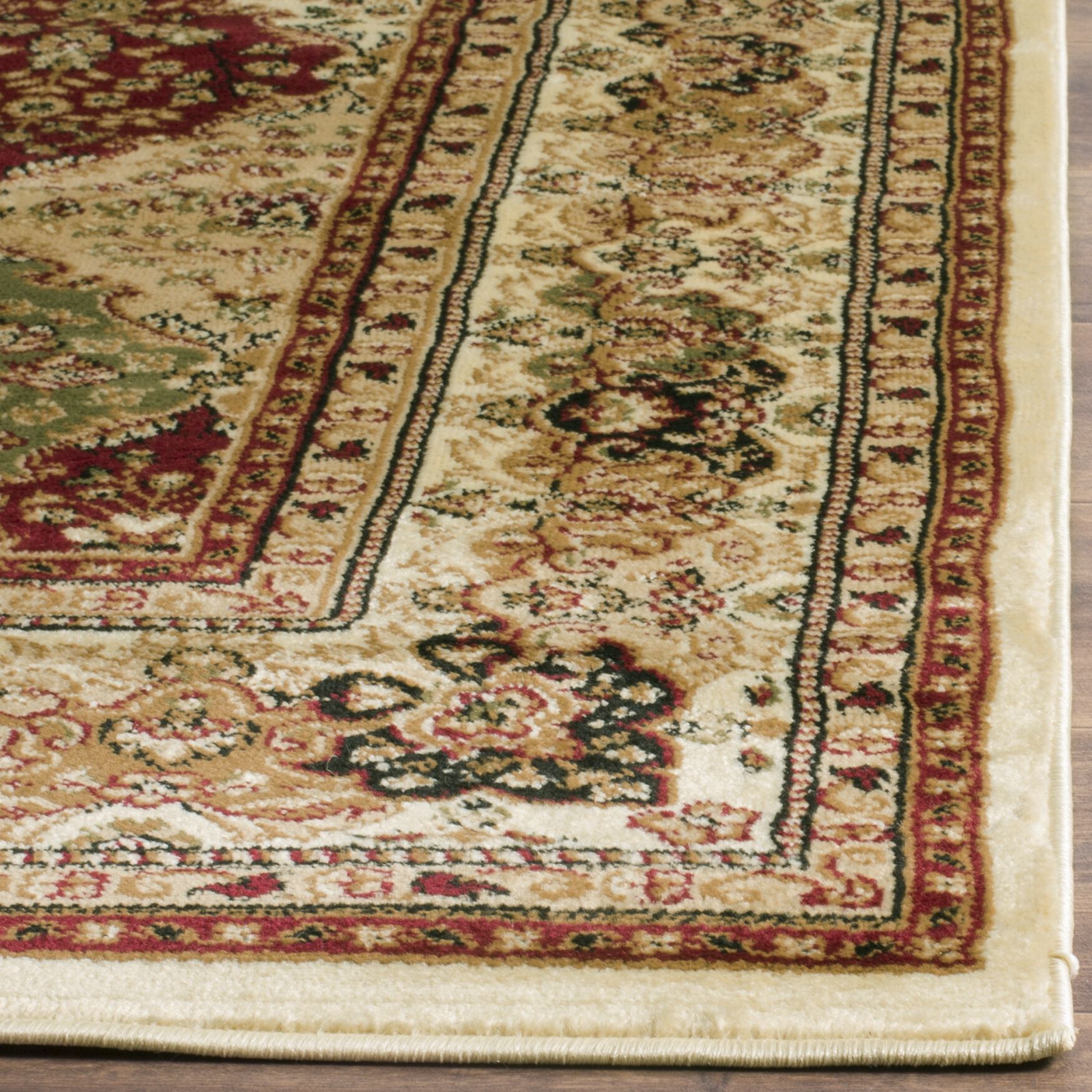 Lyndhurst Multi / Ivory 2'-3 inches X 16' Runner Rug, , alternate image number 2