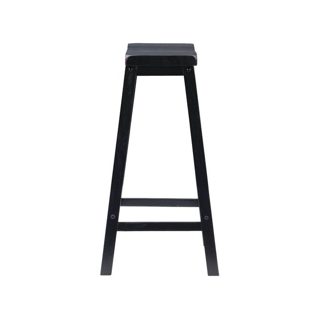 Antique Black with Sand Through Terra Cotta Bar Stool, 29 inches Seat Height, , alternate image number null