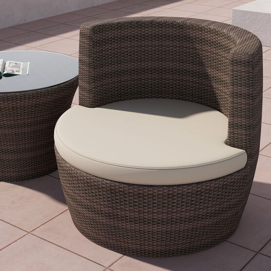 Flori 3 Pieces Non-Swivel Bistro Set with Cushions, , alternate image number null