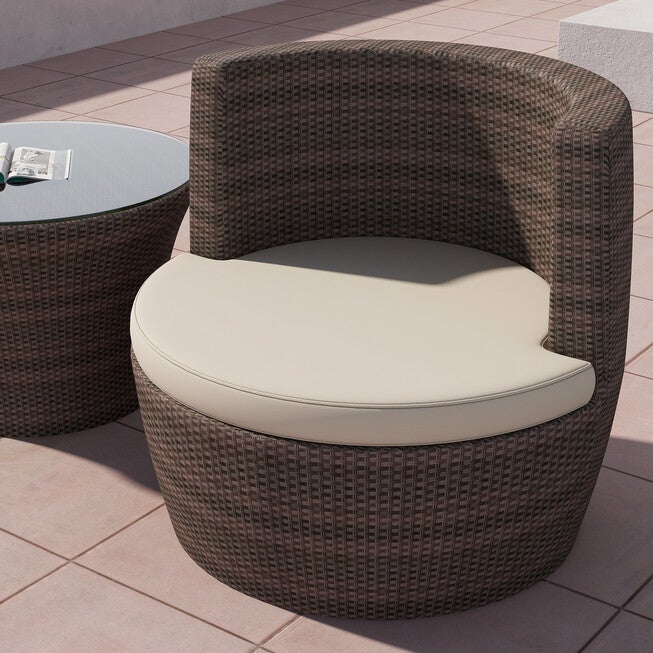 Flori 3 Pieces Non-Swivel Bistro Set with Cushions, , alternate image number 3