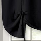 Darcy Window Curtain Tie Up Shade - 58x63, , alternate image number null