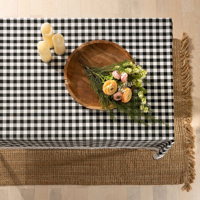 Buffalo Check Tablecloth - 60-in x 84-in, , alternate image number null