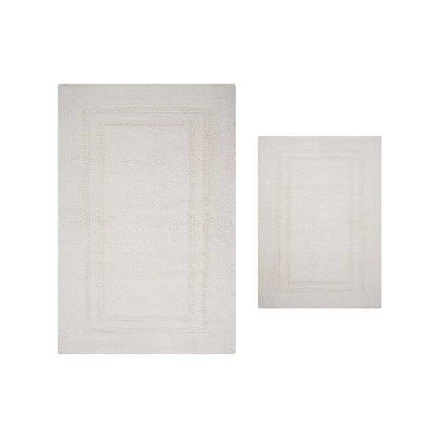Luxury Hotel Style Bath Rug 2-Pc. Set, IVORY, hi-res image number null