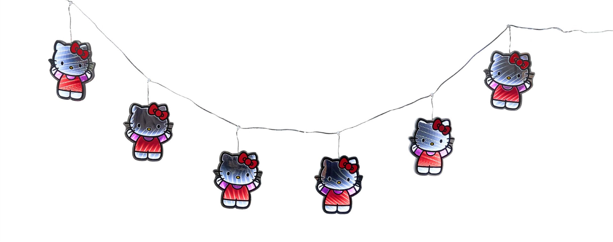 Hello Kitty®? Garland Ekkolight 6&#39;L, RED WHITE, hi-res image number 0