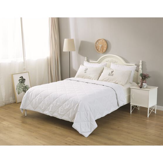Nano Feather Blanket, White, WHITE, hi-res image number null