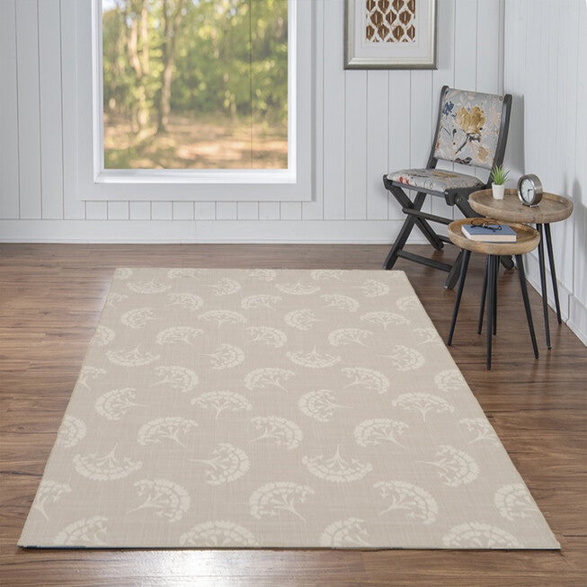Washable Meesha Beige/Ivory Rug, , alternate image number 4