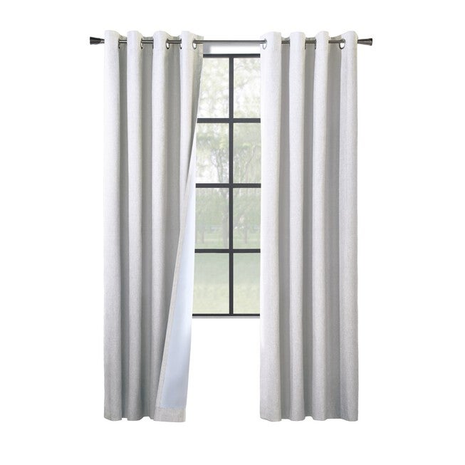 Thermaplus Bedford Indoor Grommet Curtain Panel Pair, , alternate image number 3